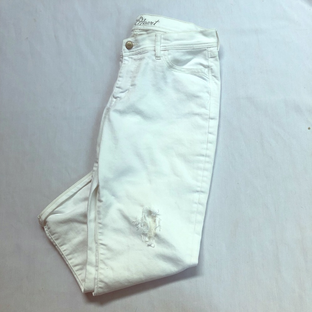 White cropped jeans OLD NAVY Sweetheart Denim 8